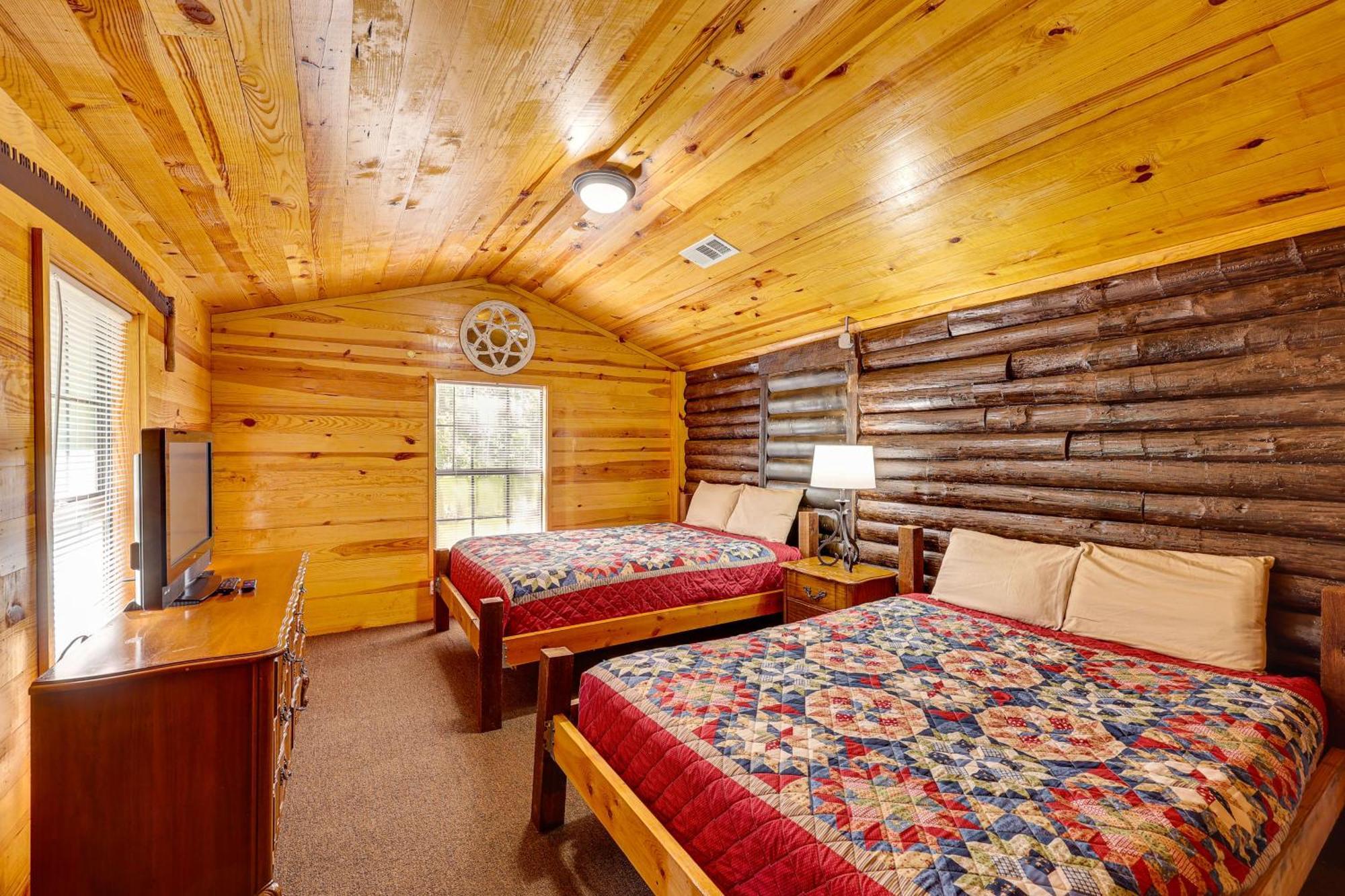 Arkansas Log Cabin Rental Near Lake Greeson! Mount Moriah Exterior foto