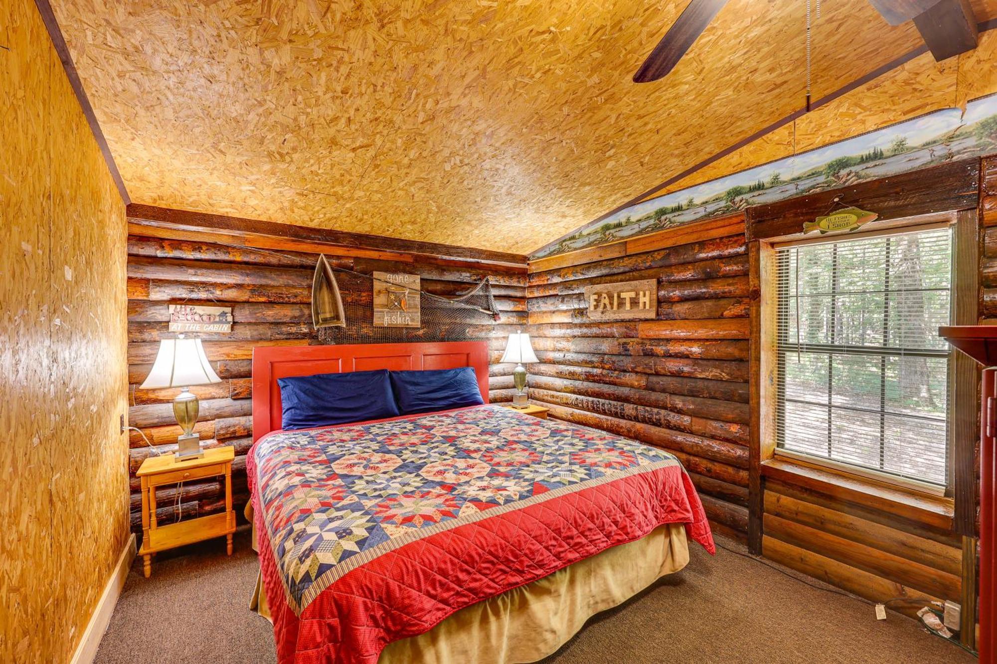 Arkansas Log Cabin Rental Near Lake Greeson! Mount Moriah Exterior foto
