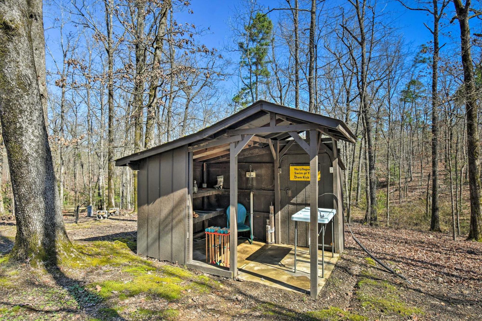 Arkansas Log Cabin Rental Near Lake Greeson! Mount Moriah Exterior foto